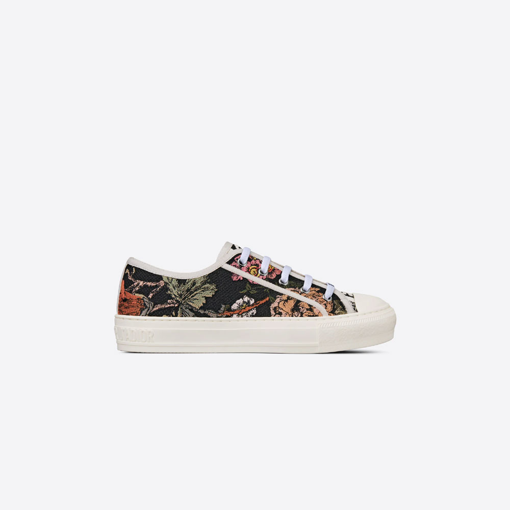 Walk n Dior Sneaker Cotton Botanique Embroidery KCK211GRY S26X: Image 1