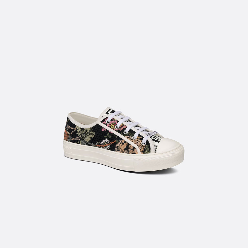 Walk n Dior Sneaker Cotton Botanique Embroidery KCK211GRY S26X: Image 2