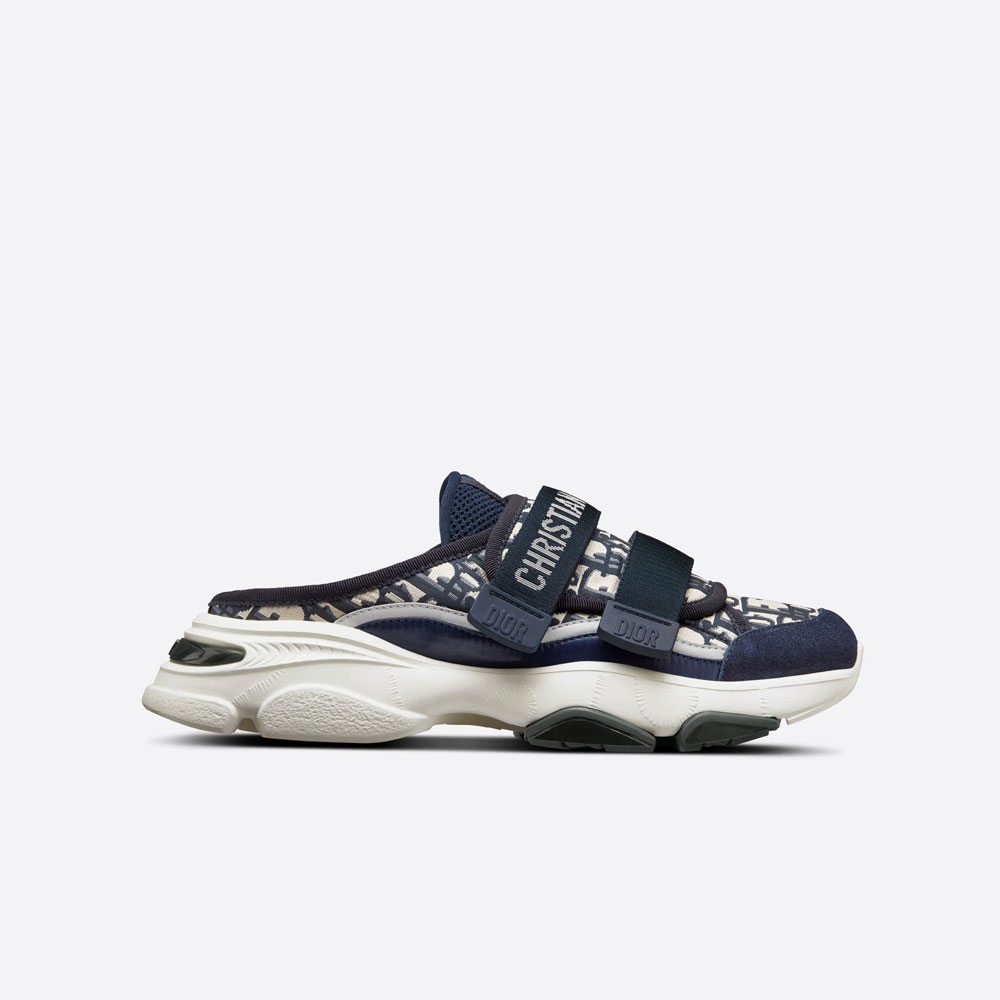 D-Wander Sneaker Deep Blue Dior Oblique Technical Fabric KCK346OBY S56B: Image 1