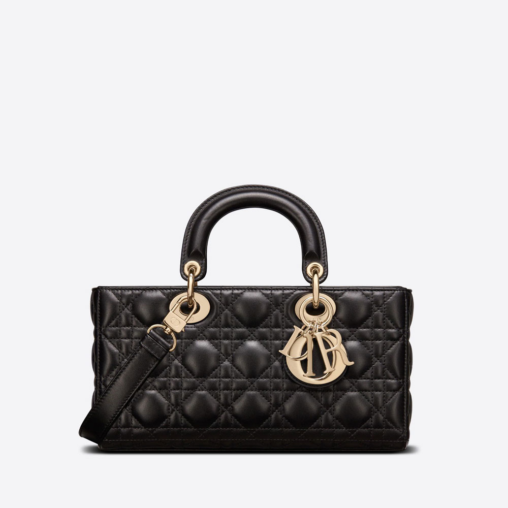 Dior Lady D-Joy Bag Black Cannage Lambskin M0540ONGE M900: Image 1