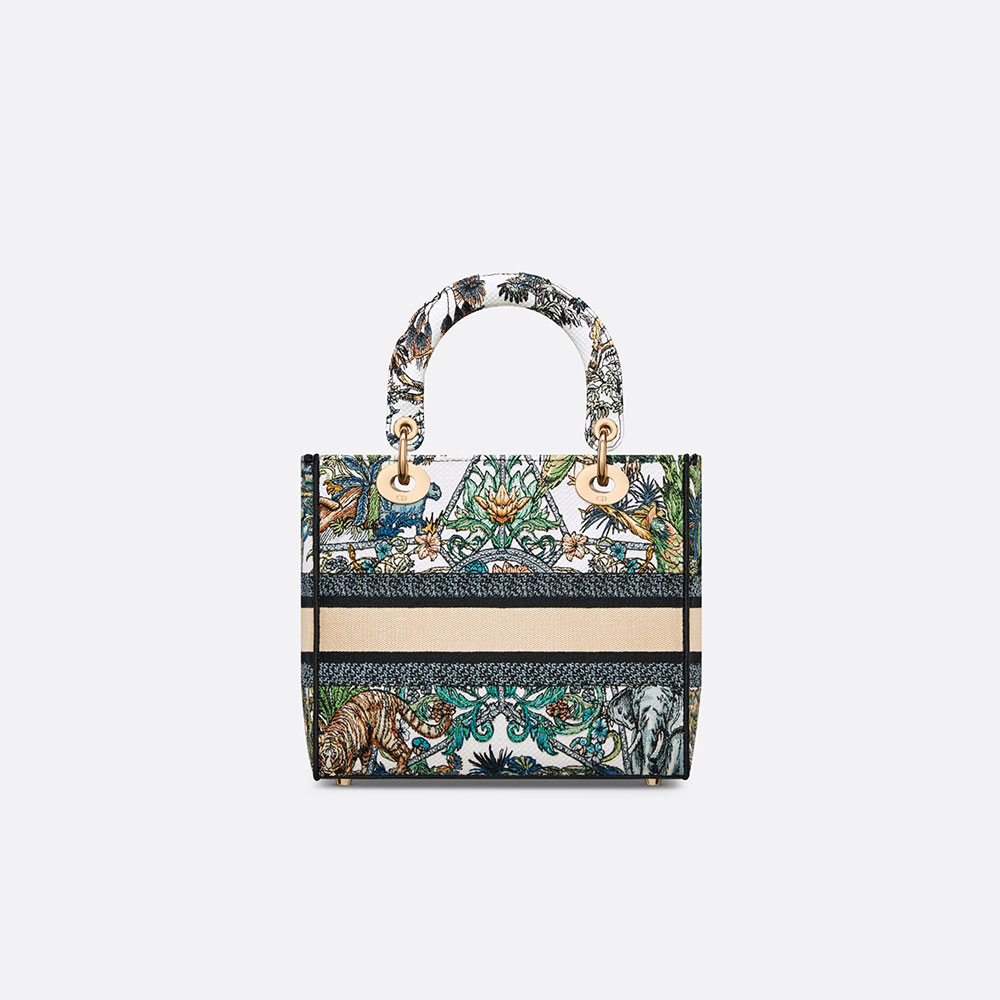 Dior Medium Lady D-Lite Bag Etoile de Voyage Embroidery M0565OEBN M933: Image 4