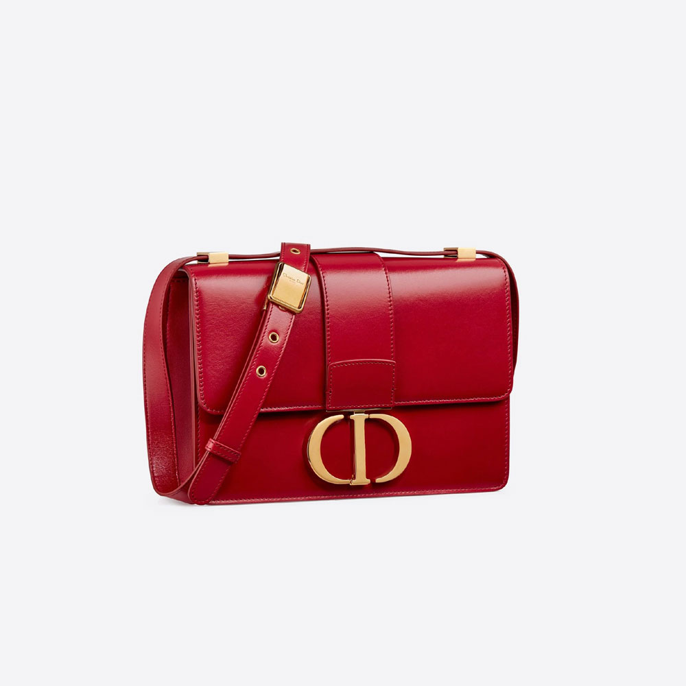 Dior 30 Montaigne Bag Red Box Calfskin M9203UMOS M02E: Image 1