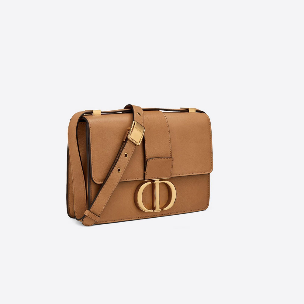 Dior 30 Montaigne Bag Pale Gold Calfskin M9203UWDV M34U: Image 1