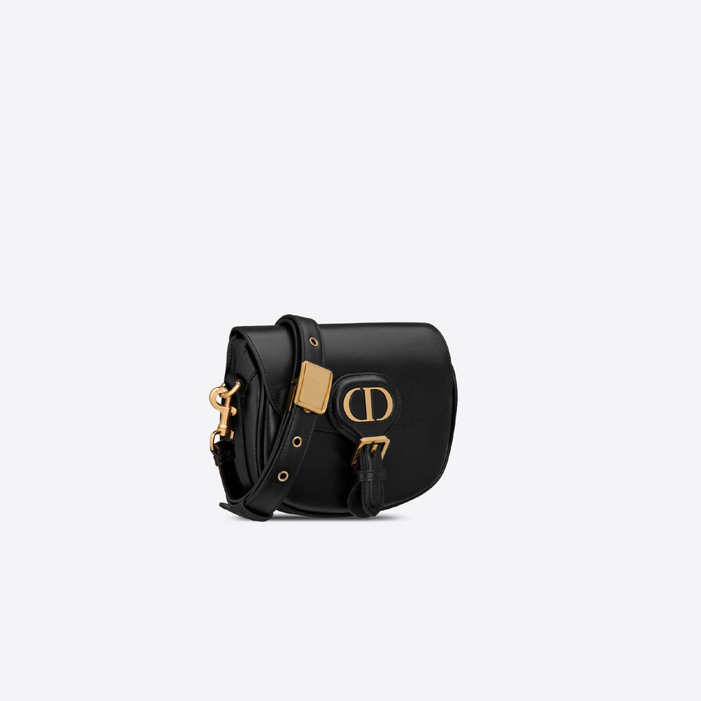 Small Dior Bobby Bag Black Box Calfskin M9317UMOL M900: Image 1