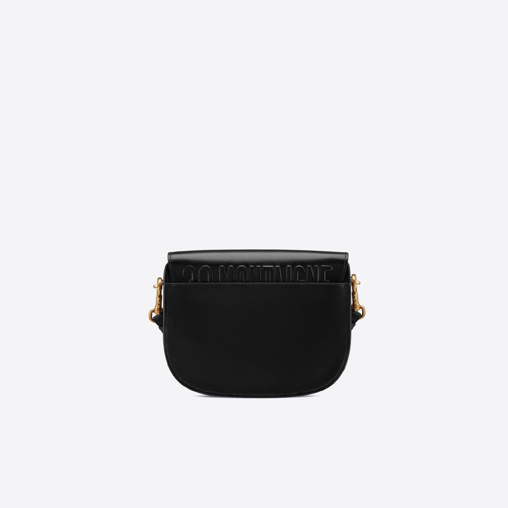 Small Dior Bobby Bag Black Box Calfskin M9317UMOL M900: Image 3