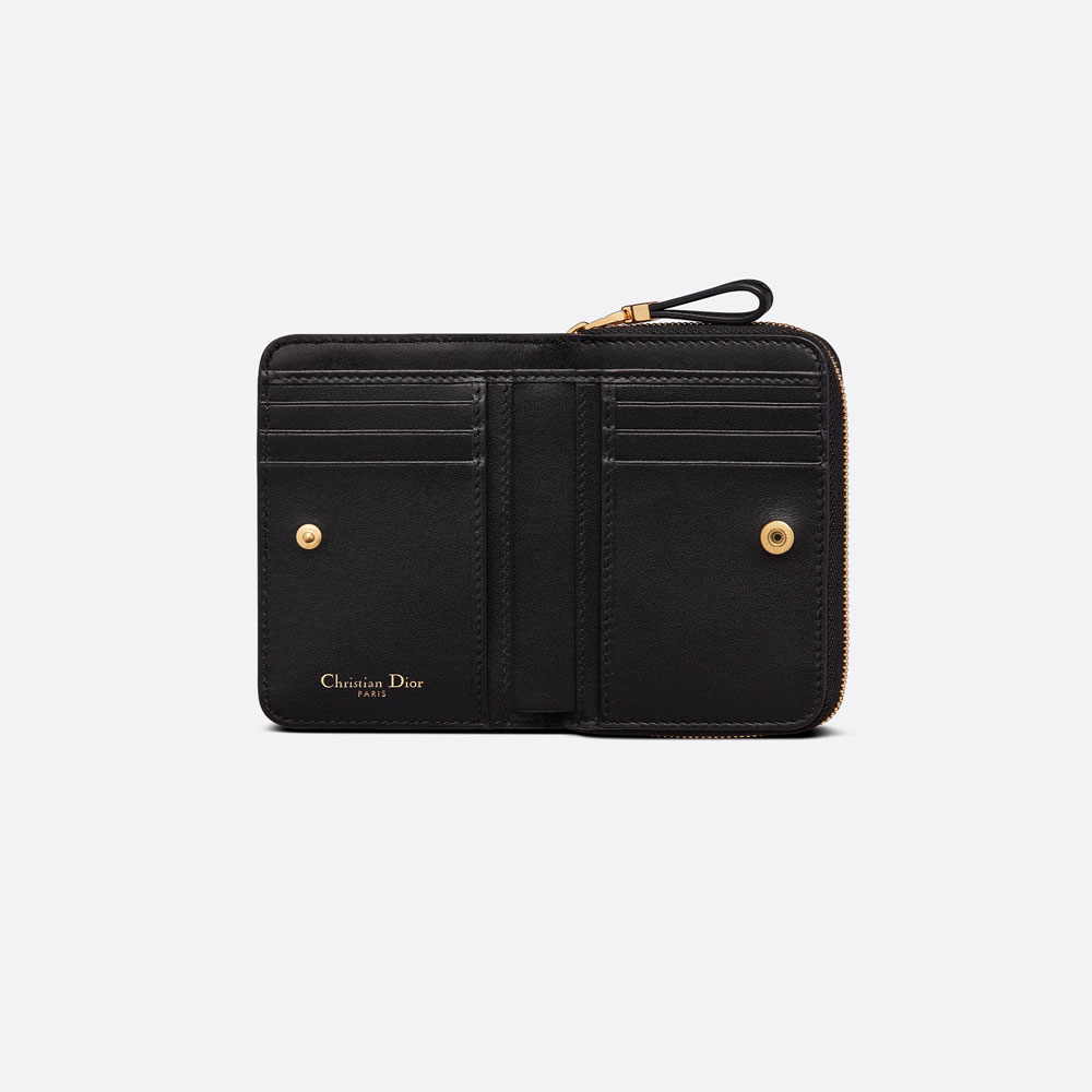 Dior Caro Compact Zipped Wallet S5032UWHC M900: Image 3