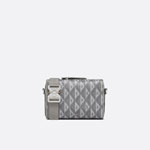 Dior Lingot Pouch Dior CD Diamond Canvas Smooth Calf 1ADPO026CDP H42E