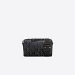 Dior Lingot 22 Bag Black CD Diamond Canvas 1ADPO249CDP H43E