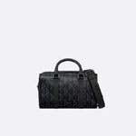 Dior Lingot 26 Bag Black CD Diamond canvas 1ADPO267CDP H43E