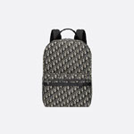 Safari Backpack Beige and Black Dior Oblique Jacquard 1ESBA175YKY H27E