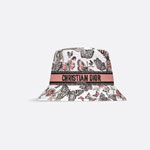 Dior D-Bobby Toile de Jouy Mexico Brim Bucket Hat 41DTM923X130 C400