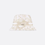 Dior D-Bobby Toile de Jouy Mexico Brim Bucket Hat 41DTM923X131 CO90