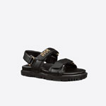 DiorAct Sandal Black Lambskin KCQ547LAB S900