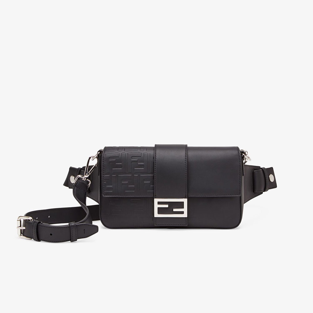 Fendi Baguette Black Calf Leather Bag 7VA472 A9ZC F0GXN: Image 1