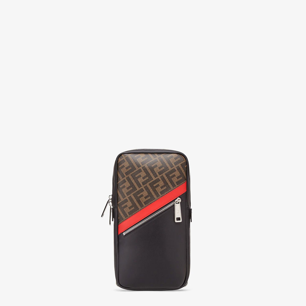Fendi Belt Bag One Shoulder Backpack In Fabric 7VZ033 A9XS F19P9: Image 1