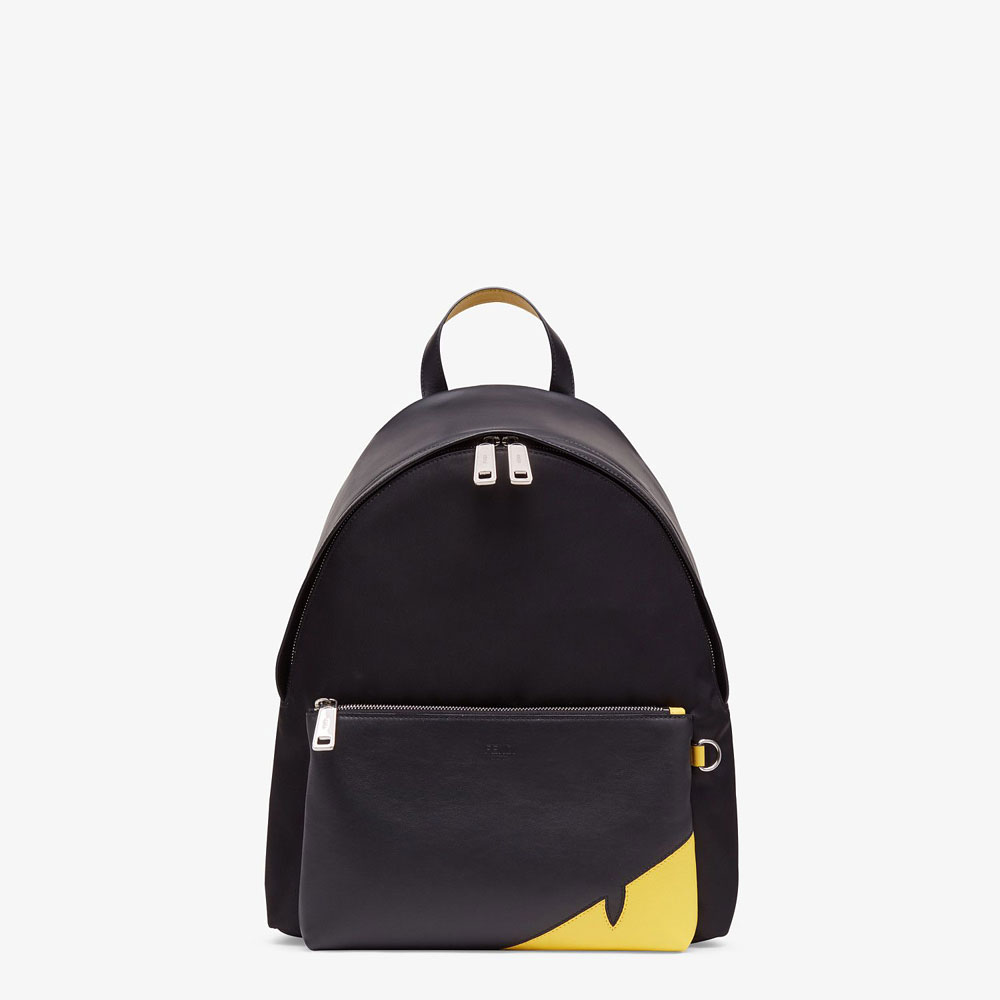 Fendi Black Nylon Backpack 7VZ042 A9ZB F0R2A: Image 1