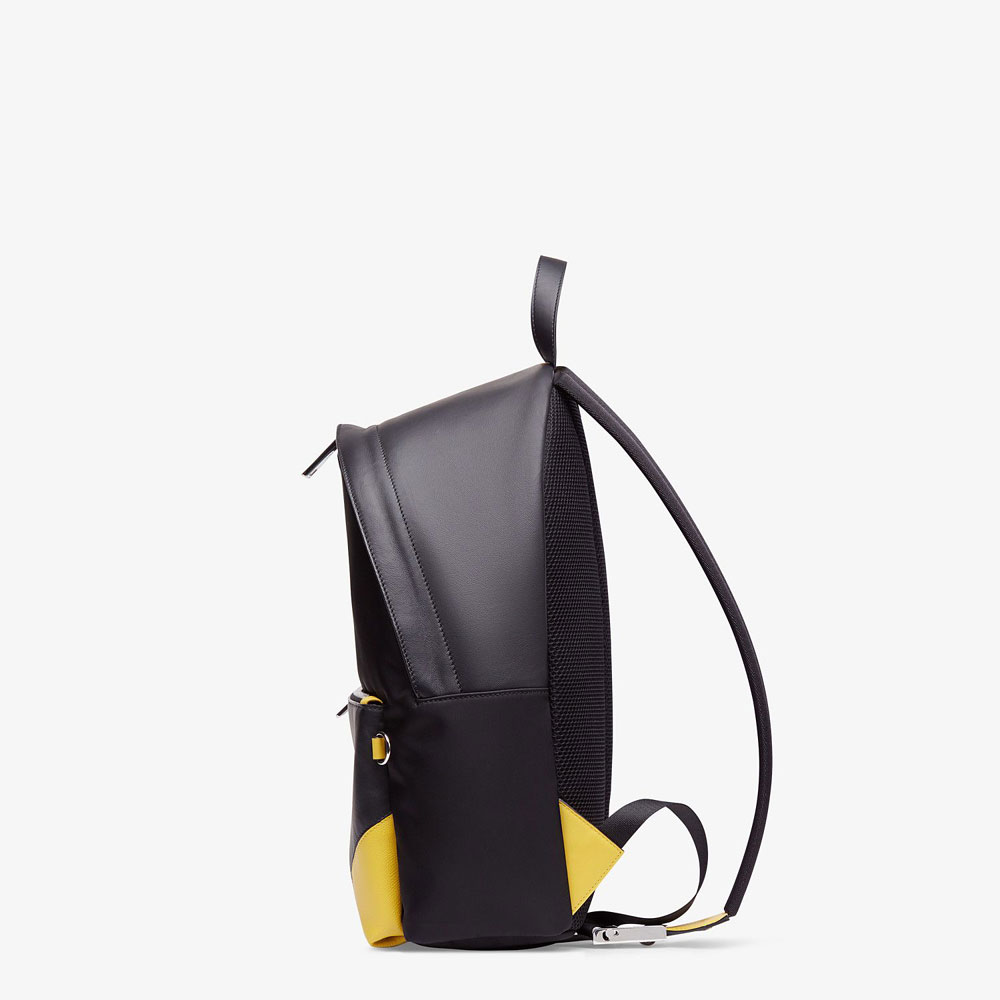 Fendi Black Nylon Backpack 7VZ042 A9ZB F0R2A: Image 2