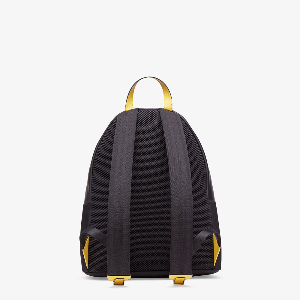 Fendi Black Nylon Backpack 7VZ042 A9ZB F0R2A: Image 3