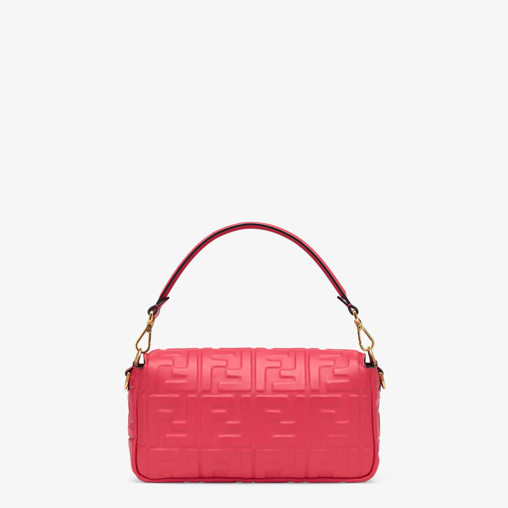 Fendi Baguette Red nappa leather bag 8BR600A72VF1844: Image 3