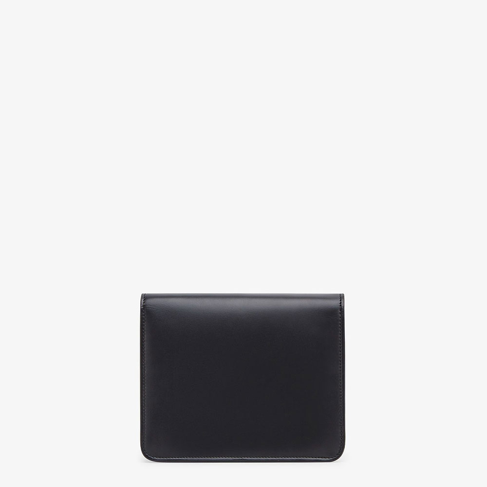 Fendi Fab Small Black Leather Bag 8BT326 AAIW F0KUR: Image 4