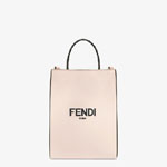 Fendi Pack Small Shopping Bag Pink Leather Bag 8BH382 ADP6 F1CN7