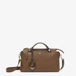 Fendi By The Way Medium Brown Leather Boston Bag 8BL146 A6CO F0H3C