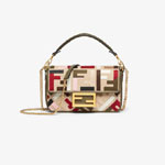 Fendi Baguette Mini Canvas bag 8BS017 ANH4 F1Q6O