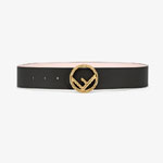 Fendi Black Reversible Belt 8C0579 A1KS F07PX