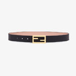 Fendi Black Reversible Belt 8C0605 SIZ F1A8F