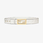 Fendi Baguette Belt With FF Stud Buckle 8C0615 AATR F0K7E