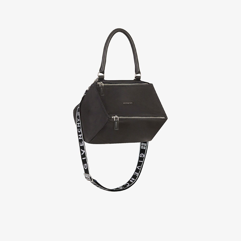 Givenchy 4G small Pandora bag in nylon BB500AB06B-001: Image 1