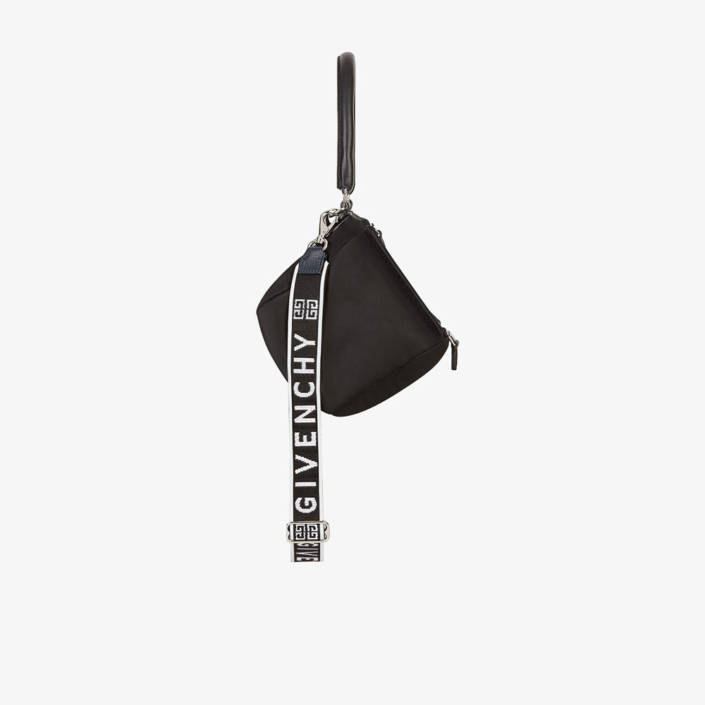 Givenchy 4G small Pandora bag in nylon BB500AB06B-001: Image 5