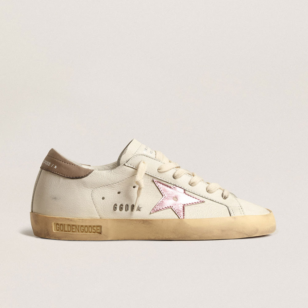 Golden Goose Super-Star in white nappa GWF00101 F004065 11373: Image 1