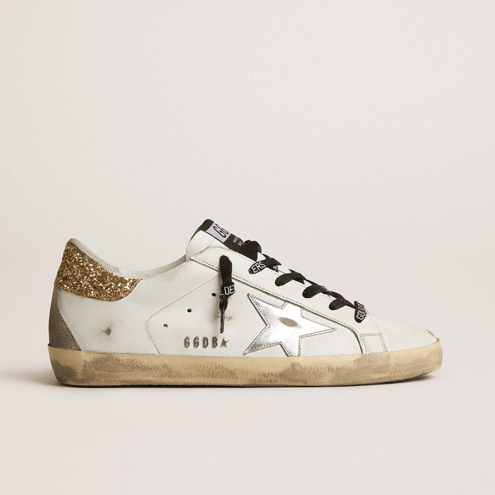 Golden Goose White leather Super-Star sneakers GWF00102 F001460 10593: Image 1