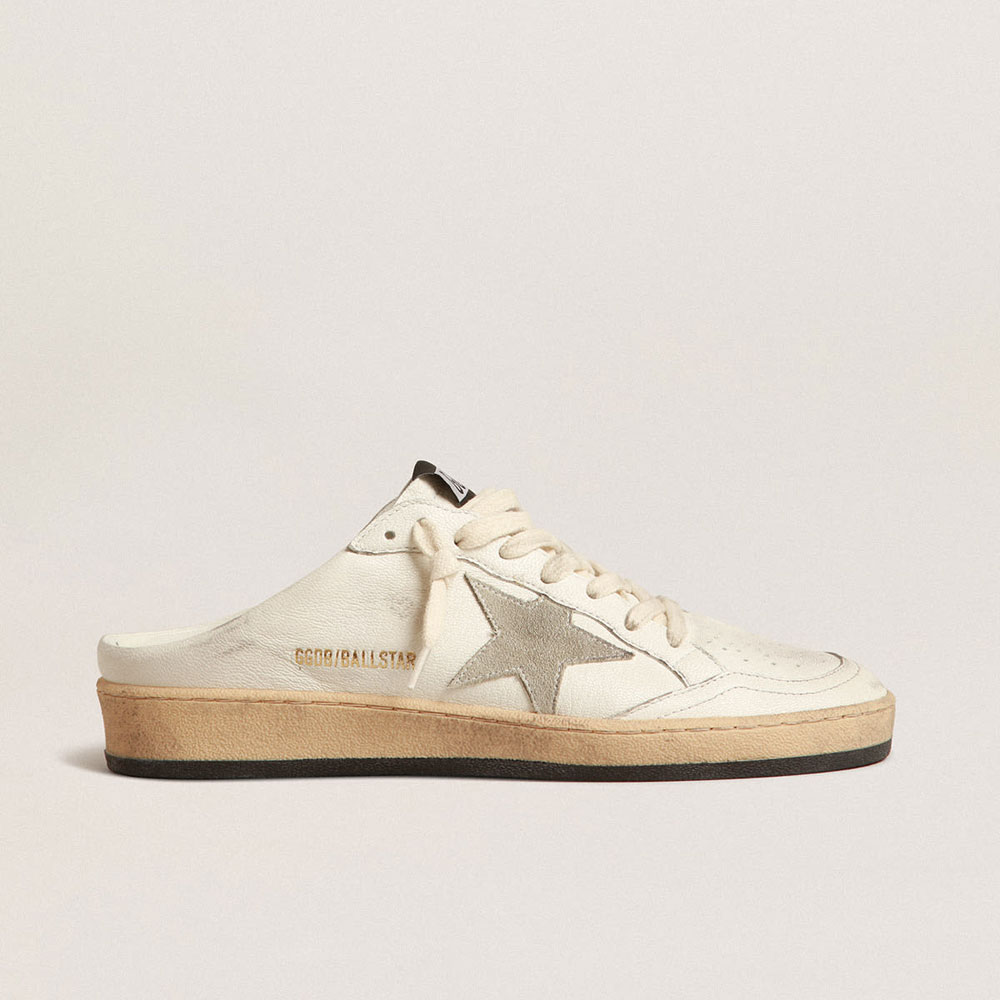 Golden Goose Ball Star Sabots in nappa suede star GWF00436 F004063 10276: Image 1