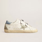 Golden Goose Old School with ice-gray suede star GWF00177 F004068 10588