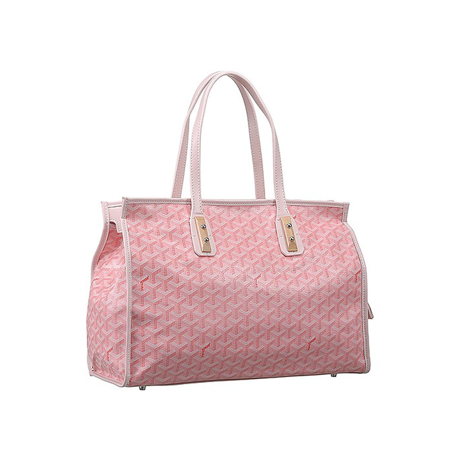 Goyard Sac Marquises Zippered Pink Tote Bag GOY10866: Image 1