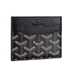 Goyard Goyadine Black Card Holder GOY5455