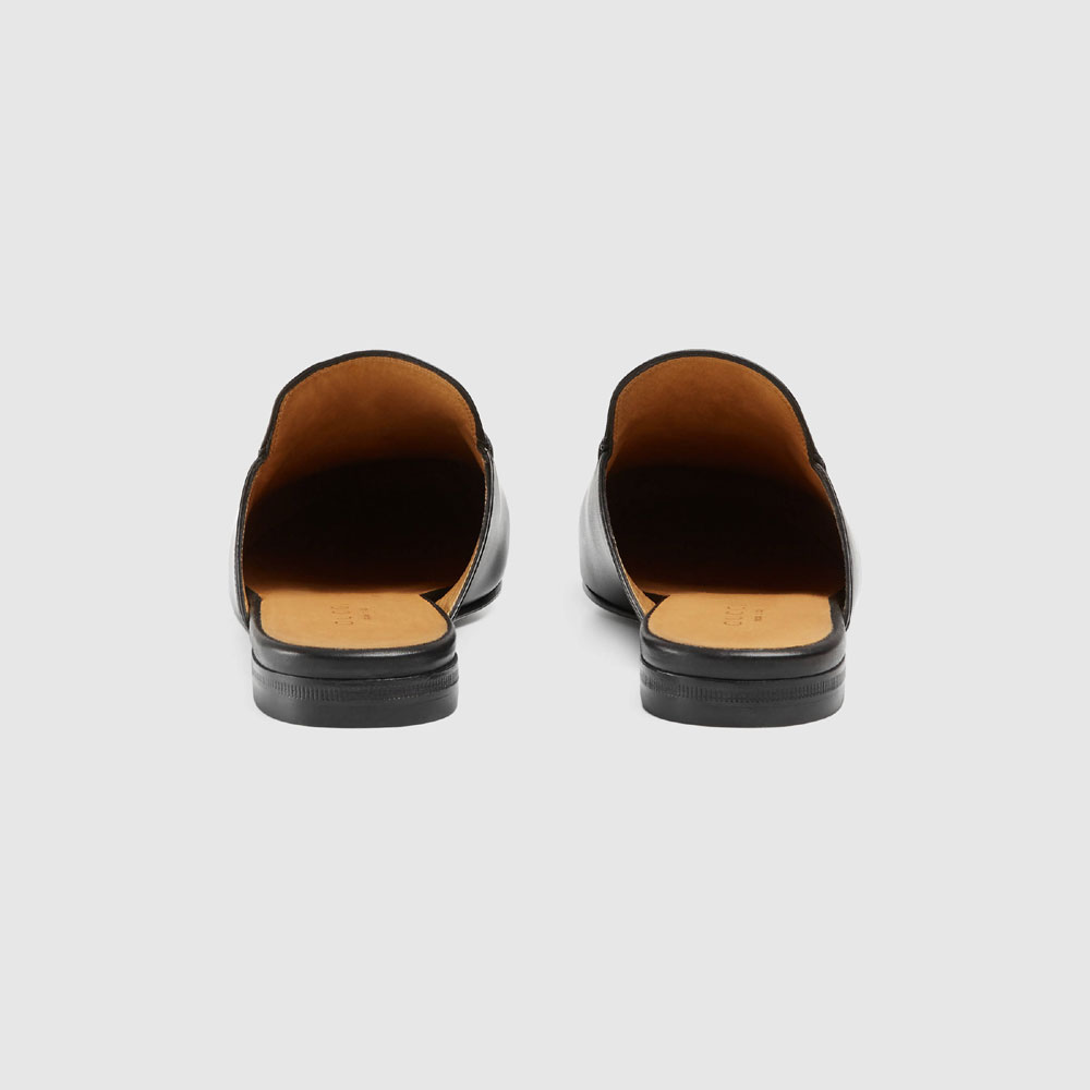Gucci Princetown leather slipper 423513 BLM00 1000: Image 3