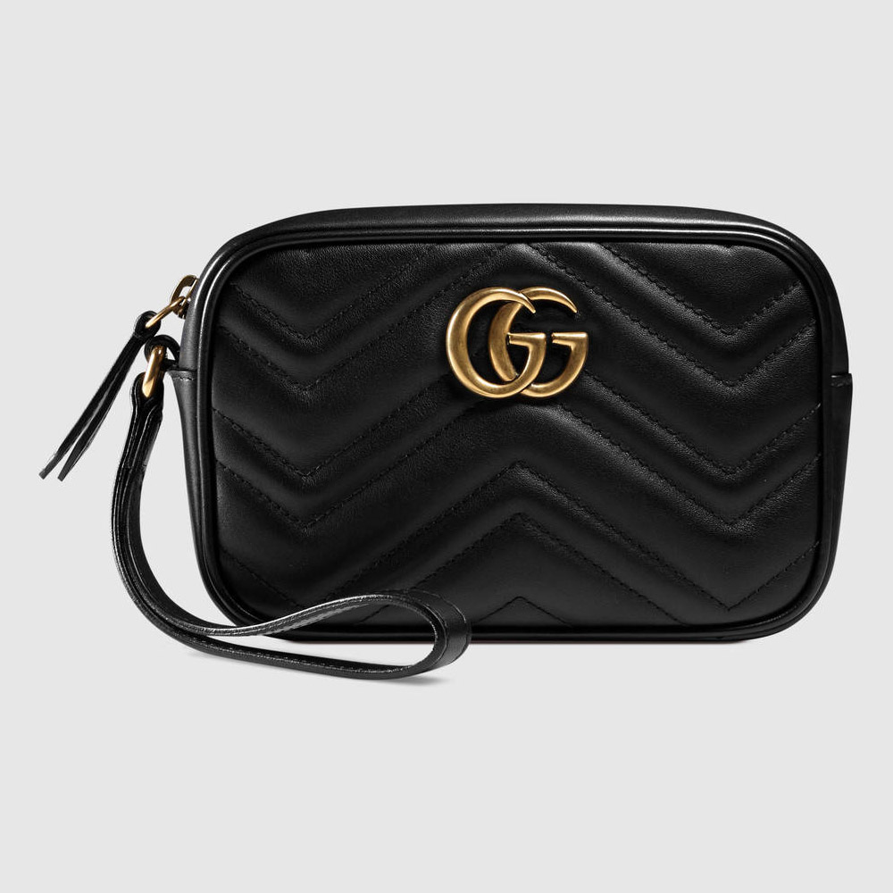 Gucci GG Marmont wrist wallet 443438 DRW1T 1000: Image 1