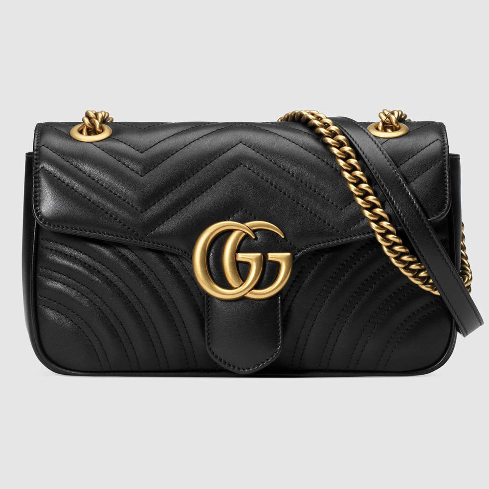 Gucci GG Marmont matelasse shoulder bag 443497 DTDID 1000: Image 1
