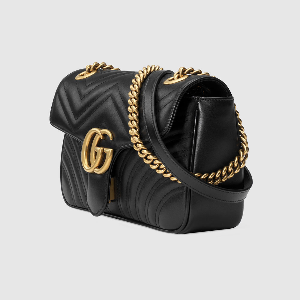 Gucci GG Marmont matelasse shoulder bag 443497 DTDID 1000: Image 2