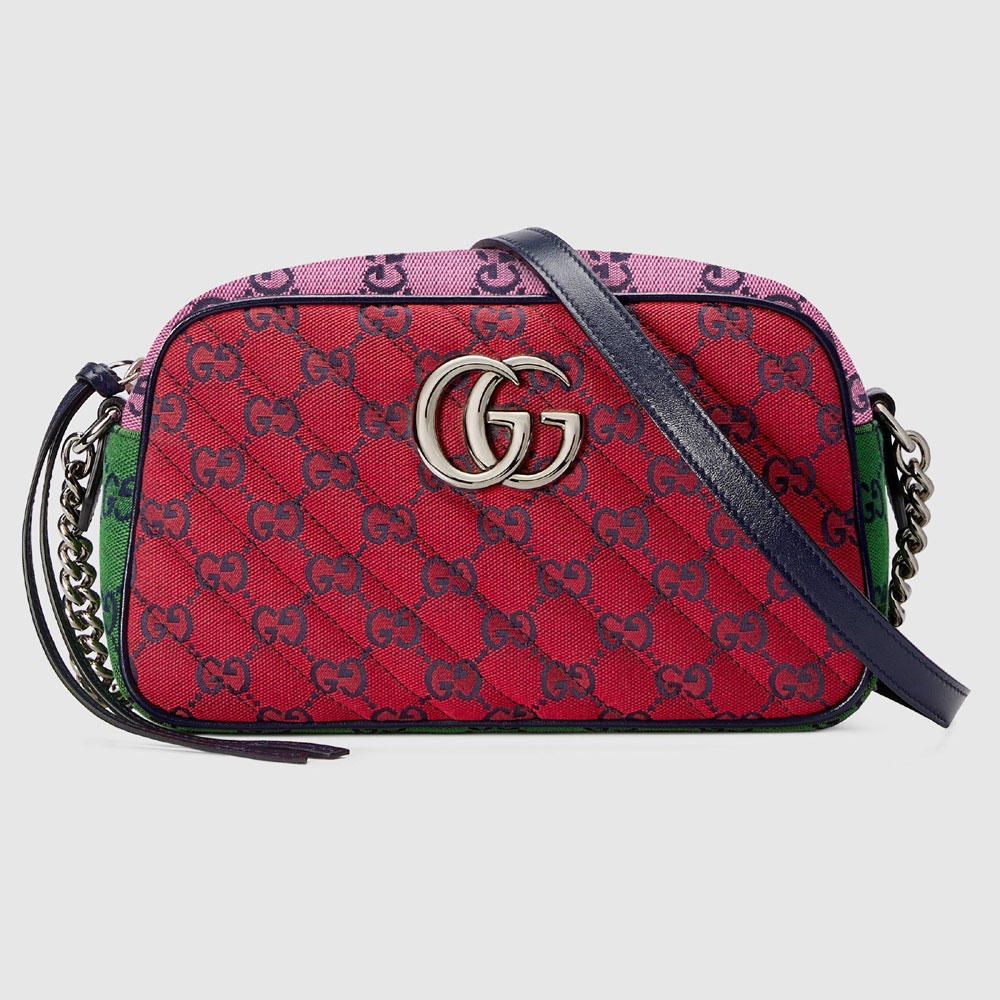 Gucci GG Marmont Multicolor small shoulder bag 447632 2UZIN 6061: Image 1