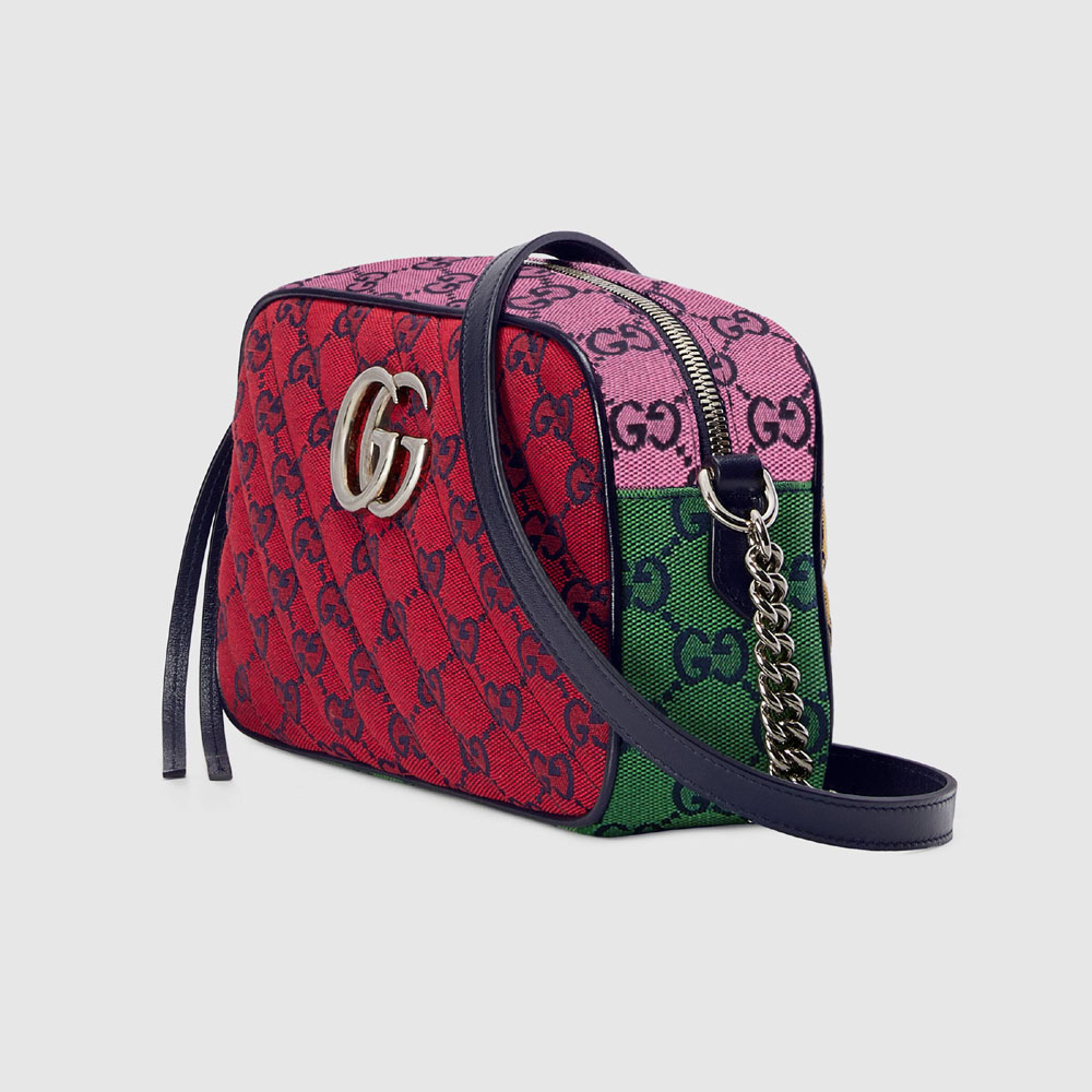 Gucci GG Marmont Multicolor small shoulder bag 447632 2UZIN 6061: Image 2
