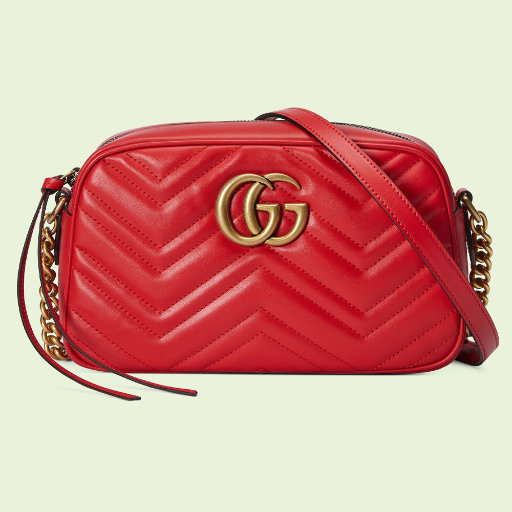 Gucci GG Marmont matelasse small shoulder bag 447632 AABZB 6832: Image 1