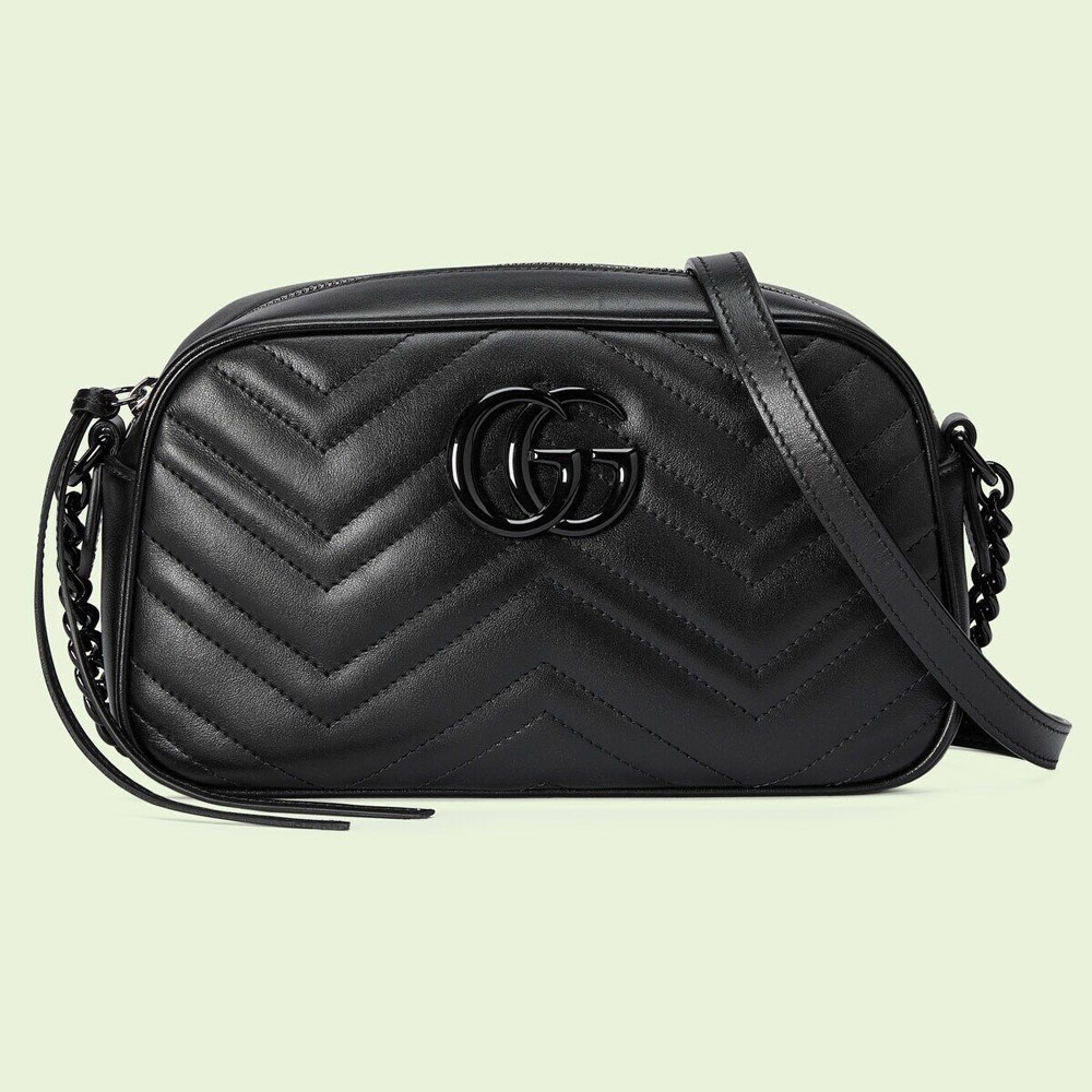 Gucci GG Marmont small shoulder bag 447632 DTDHV 1000: Image 1