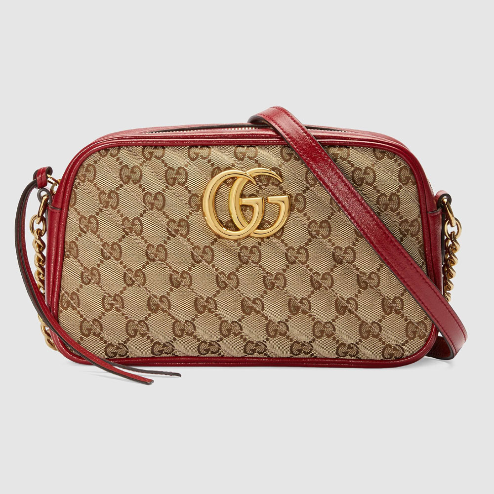 Gucci GG Marmont small shoulder bag 447632 HVKEG 8561: Image 1
