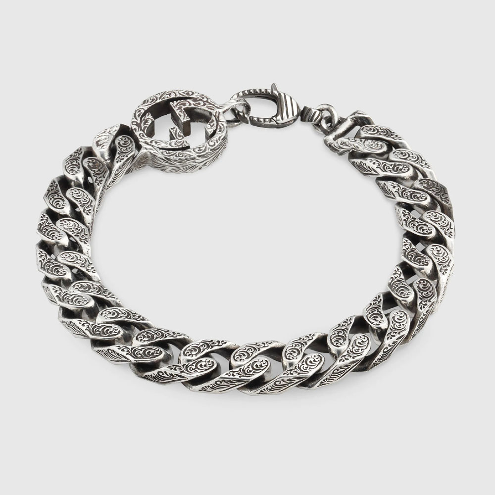 Gucci Interlocking G chain bracelet 454285 J8400 0811: Image 1