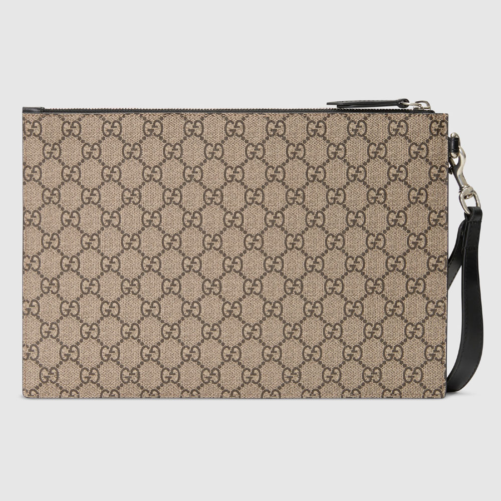 Gucci Bestiary pouch with Kingsnake 473904 GZN1N 8666: Image 3
