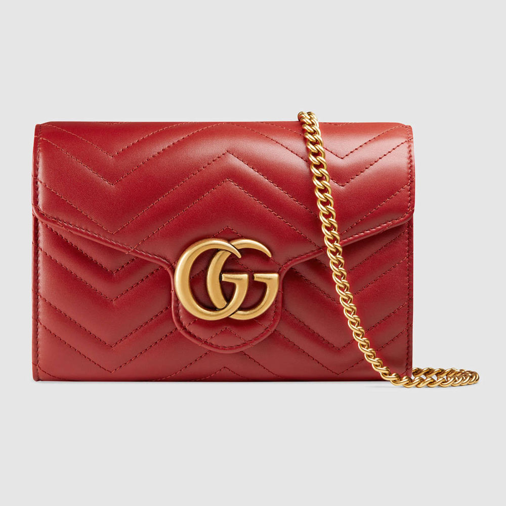 Gucci GG Marmont matelasse mini bag 474575 DRW1T 6433: Image 1